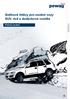 Sněhové řetězy pro osobní vozy SUV, 4x4 a dodávková vozidla