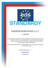STANDARDY. EUROPEAN DIVING SCHOOL s.r.o. 3. vydání 2014