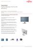 Datasheet Fujitsu Monitor P27T-6 IPS Monitory