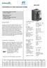 DKG 972. Automatika pro řízení plynových hořáků. Pro atmosférické plynové hořáky 1- nebo 2- stupňové