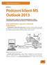 Poštovní klient MS Outlook 2013