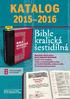 KATALOG. Bible kralická šestidílná