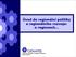 Úvod do regionální politiky a regionálního rozvoje: o regionech. Centre for Analysis of Regional Systems cenars.upol.cz