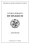 Proprium Ordinis Prædicatorum. Liturgia Horarum. Hymnarium. Ad Sextam