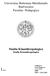 1(issue) Universitas Bohemiae Meridionalis Budvicensis Facultas Pedagogica. Studia Kinanthropologica Studia Kinanthropologica. Volume 9.