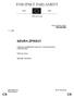 EVROPSKÝ PARLAMENT NÁVRH ZPRÁVY. Výbor pro rozvoj PROZATÍMNÍ ZNĚNÍ 2005/2047(INI) 2. 5. 2005