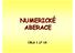 NUMERICKÉ ABERACE ÚBLG 1.LF UK