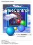 BlueControl. Verze EXPERT 1.7 SR1 Stručný popis programu
