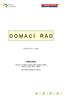 PLATNÝ OD 1. 4. 2009. Základní údaje: Domov ve Vlašimi, poskytovatel sociálních služeb Blanická 1089, 258 01 Vlašim. druh služby: domov pro seniory