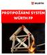 PROTIPOŽÁRNÍ SYSTÉM WÜRTH FP