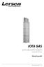 IOTA GAS. systém plynového vytápění vratová clona. Návod k použití. Pokyny k montáži, provozu a údržbě v 7.11.10