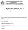 Výroční zpráva 2013. Obsah. Úvodní slovo předsedy správní rady o Nadačním fondu Střední průmyslové školy stavební Valašské Meziříčí