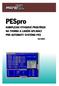 PESpro KOMPLEXNÍ VÝVOJOVÉ PROSTØEDÍ NA TVORBU A LADÌNÍ APLIKACÍ PRO AUTOMATY SYSTÉMU PES 02/2001