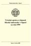Slezská univerzita v Opavě. Výroční zpráva o činnosti Slezské univerzity v Opavě za rok 1999