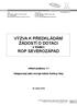 VÝZVA K PŘEDKLÁDÁNÍ ŽÁDOSTÍ O DOTACI V RÁMCI ROP SEVEROZÁPAD