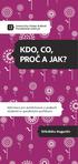 KDO, CO, PROČ A JAK? Informace pro zaměstnance o podpoře studentů se specifickými potřebami. Středisko Augustin