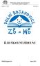 Základní škola a mateřská škola Dolní Bojanovice, okres Hodonín, příspěvková organizace. směrnice č. 7/2007 Počet listů: 4 ŘÁD ŠKOLNÍ JÍDELNY