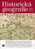 Historická geografie 38/1 (2012)