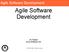 Agile Software Development