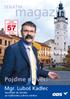 magazín 57 Vyškov Pojďme na věc! Mgr. Luboš Kadlec Držím slovo senátní magazín kandidát do Senátu za Vyškovsko a Brno-venkov senátní volební obvod