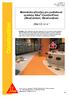 Construction. Metodická příručka pro podlahové systémy Sika -ComfortFloor (SikaComfort, SikaCreative) Sika CZ, s.r.o.