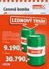 9.190,- 30.790,- Leden 2013. Castrol Edge 5W-30. Díly a príslušenství na osobní automobily Náradí Vybavení dílny. Objem: 60 l Obj. č.