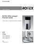 ROTEX HPSU compact Provozní návod