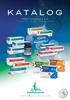 Katalog. Medicamenta a.s. Výrobce léčiv Služby Smluvní výroba