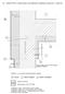 D1 - detail ETICS v místě stropu nad částečně vytápěným prostorem - svislý řez. min. d /2 3. Tloušťky d, d, d se stanoví tepelně technickým výpočtem
