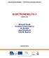 Vysoká škola báňská Technická univerzita Ostrava ELEKTROMOBILITA II. učební text