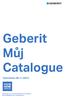 Geberit Můj Catalogue Vytvořeno 29.11.2012