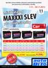 MAXXXI SLEV. mini katalog. pro profesionály 1.11. - 30.11.2012. CARFIT autobaterie