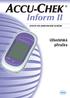 ACCU-CHEK. Inform II. Uživatelská příručka SYSTÉM PRO MONITOROVÁNÍ GLYKÉMIE