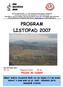 PROGRAM LISTOPAD 2007