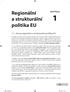Regionální a strukturální politika EU