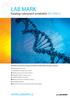 Katalog vybraných produktů 2011/2012. Nabídka vybraných přístrojů, produktů molekulární biologie a plastů.