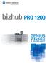 bizhub PRO 1200 GENIUS V KVALITĚ A MODULARITĚ