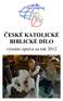 ČESKÉ KATOLICKÉ BIBLICKÉ DÍLO