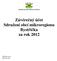 Závěrečný účet Sdružení obcí mikroregionu Bystřička za rok 2012