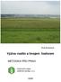 Výživa rostlin a hnojení fosforem
