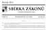 SBÍRKA ZÁKONŮ. Ročník 2015 ČESKÁ REPUBLIKA. Částka 64 Rozeslána dne 29. června 2015 Cena Kč 43, O B S A H :