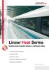 Linear Heat Series. Systém lineární tepelné detekce s optickými vlákny. Tunely a podzemní dráhy. Dopravní pásy. Parkovací domy