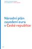 Národní koordinační skupina pro zavedení eura v České republice. Národní plán zavedení eura v České republice