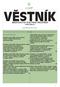 VĚSTNÍK MINISTERSTVA ŽIVOTNÍHO PROSTŘEDÍ. www.mzp.cz OBSAH. resortní PředPisY