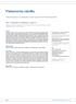 Prekancerózy žaludku. Precancerous Conditions and Lesions of the Stomach. Falt P. 1,2, Hanousek M. 1, Kundrátová E. 1, Urban O.