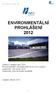 ENVIRONMENTÁLNÍ PROHLÁŠENÍ 2012