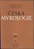 VĚDECKÁ SPOLEČNOST PRO MYKOLOGII I 39 I 1 I ACADEMIA/PRAHA ÚN O R 1985 ISSN 0009 0476