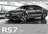 Audi RS7 Sportback základní motorizace