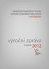 Národní památkový ústav Územní odborné pracoviště v Olomouci. výroční zpráva. za rok