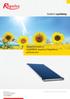 Solární systémy. sluneční kolektory čerpadlové skupiny a regulátory příslušenství. Úsporné řešení pro vaše topení